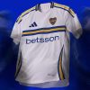 Boca Juniors Auswärtstrikot Saison 2024 2025 Blau Gelb