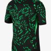 Auswärtstrikot Nigeria Saison 2024 Fußballtrikot grün und weiß