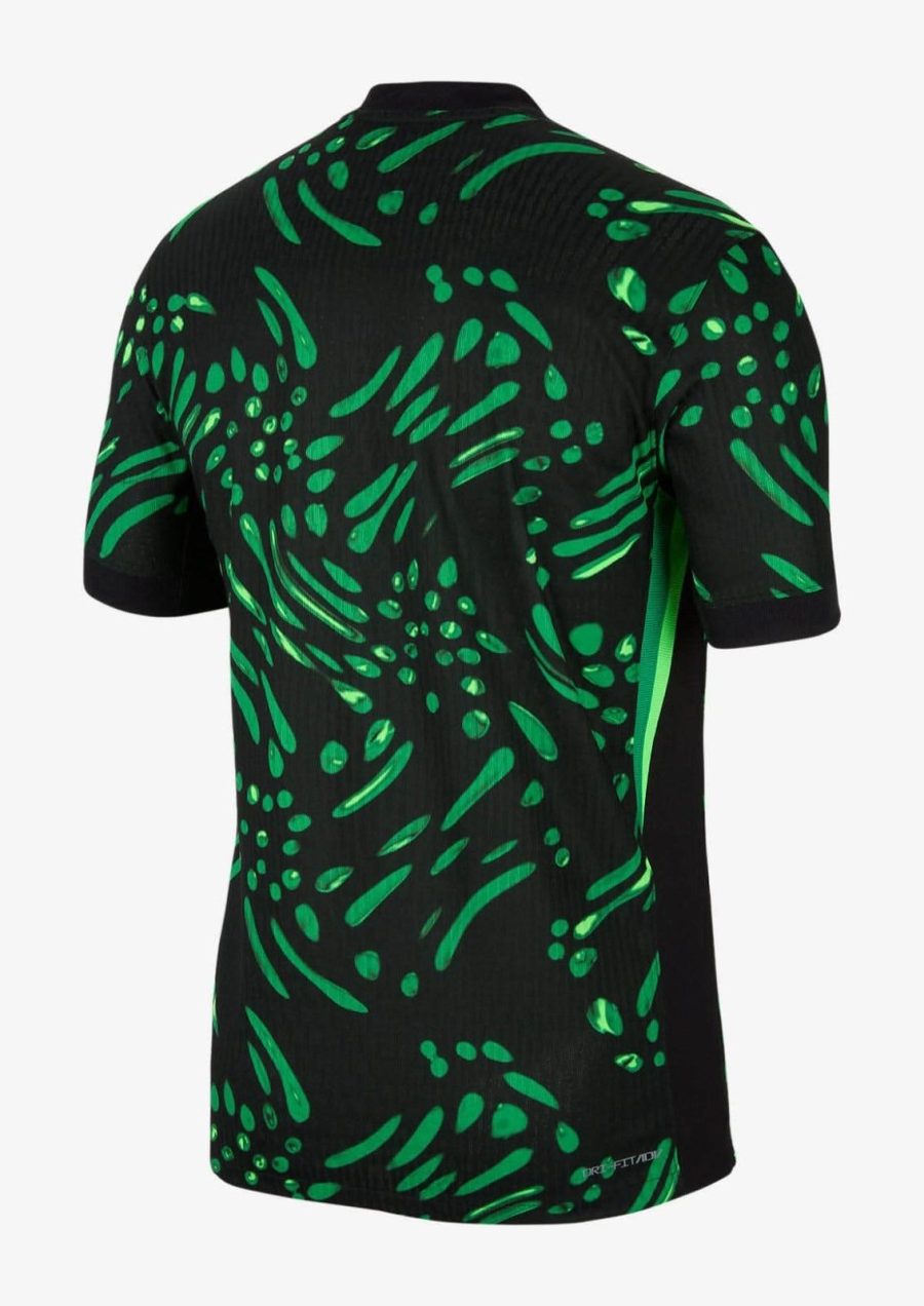 Auswärtstrikot Nigeria Saison 2024 Fußballtrikot grün und weiß