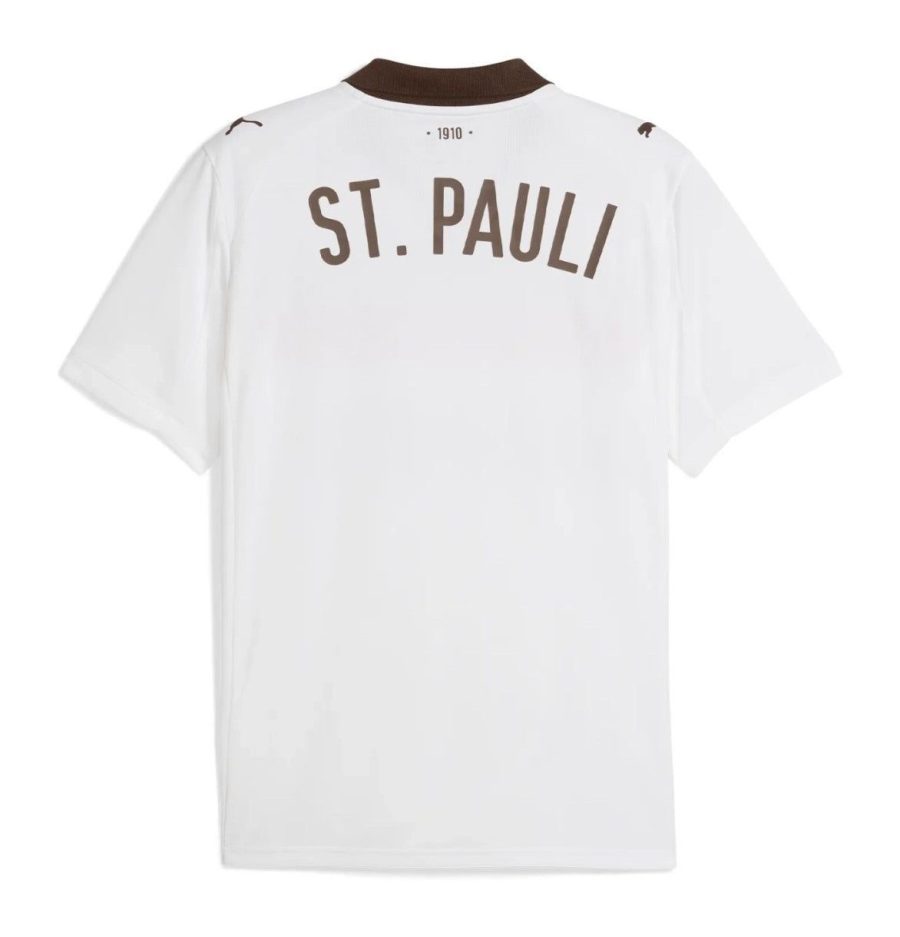 Auswärtstrikot FC St. Pauli Saison 2025 2026 offizielles Fußballtrikot