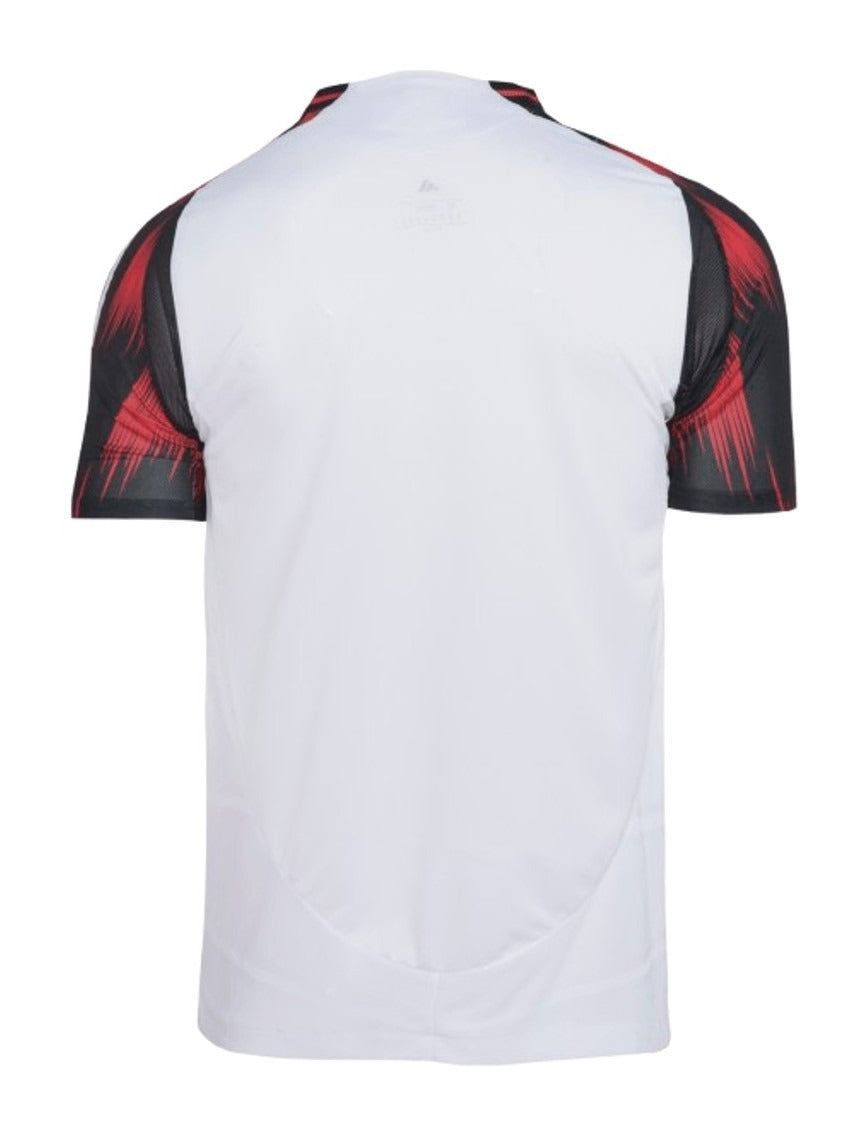 Auswärtstrikot Flamengo Saison 2025 offizielles rot-schwarzes Fußballtrikot