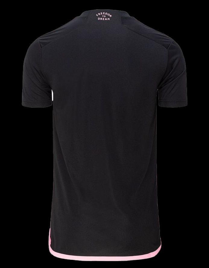 Auswärtstrikot Inter Miami Saison 2023 2024 Fußball rosa