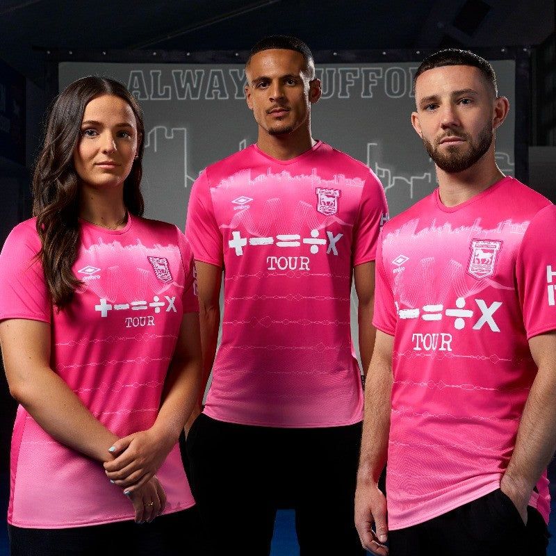 Ipswich Town Ausgabe 2024 2025 Auswärtstrikot