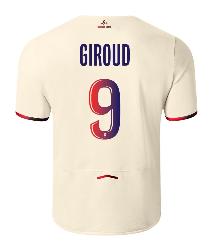 Auswärtstrikot Lille LOSC Saison 2025 2026 offizielles Fußballtrikot