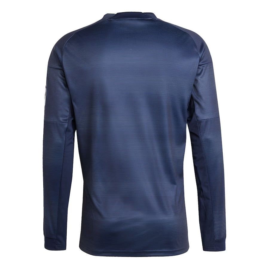 Auswärtstrikot Real Madrid langärmlig Saison 2025 2026 offizielles Trikot
