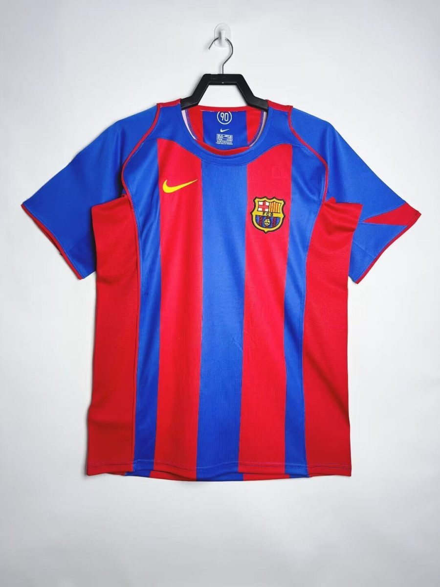 maillot-fc-barcelona-domicile-20042005 FC Barcelona Heim Trikot 2004/2005