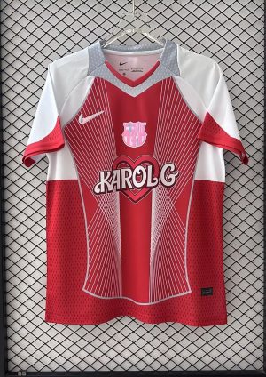 FC Barcelona x Karol G Rotes Trikot