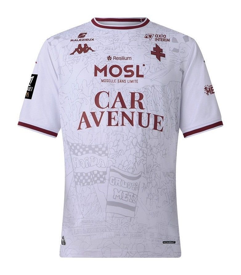 maillot-fc-metz-exterieur-20252026 FC Metz Auswärtstrikot 2025/2026