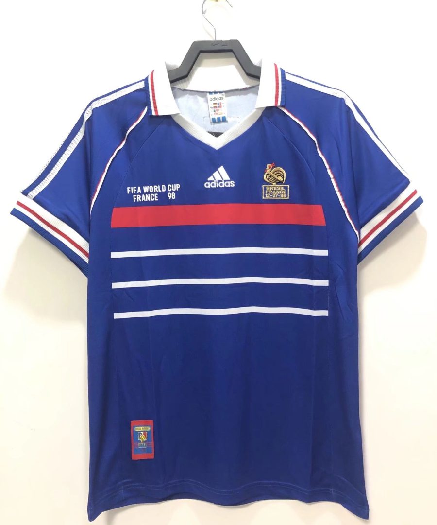 FRANKREICH HEIMTRIKOT 1998