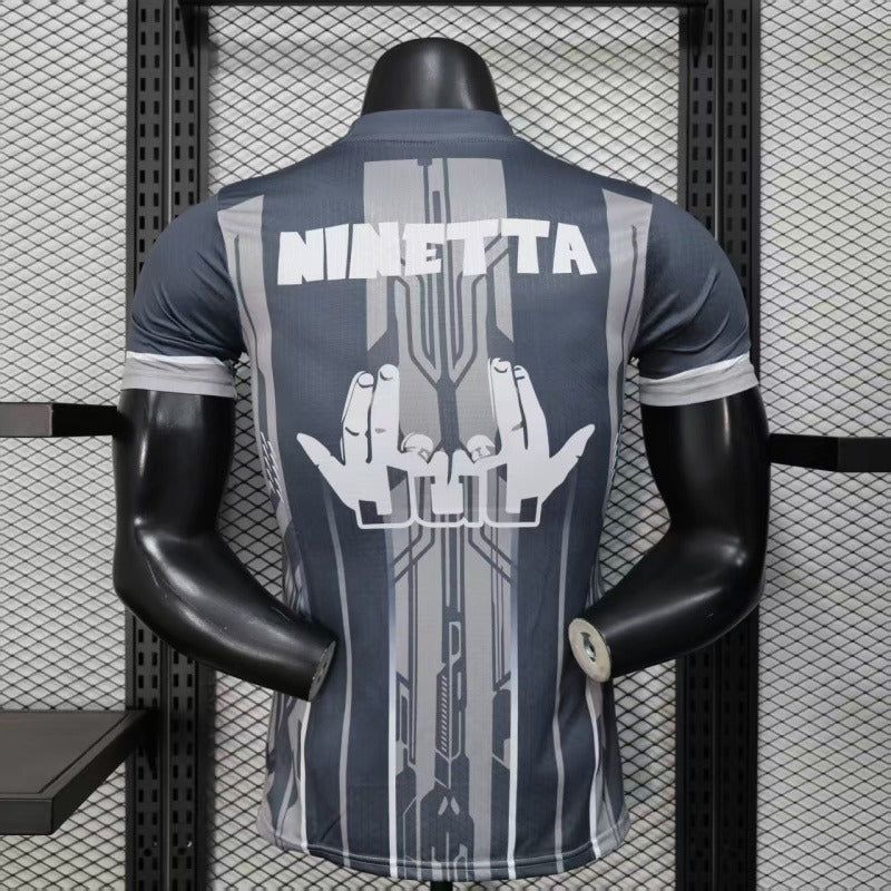 graues Trikot Olympique de Marseille Zusammenarbeit Jul Saison 2025 2026