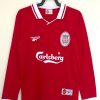 maillot-liverpool-fc-manches-longues-domicile-19961997 LIVERPOOL FC LANGARM HEIMTRIKOT 1996/97