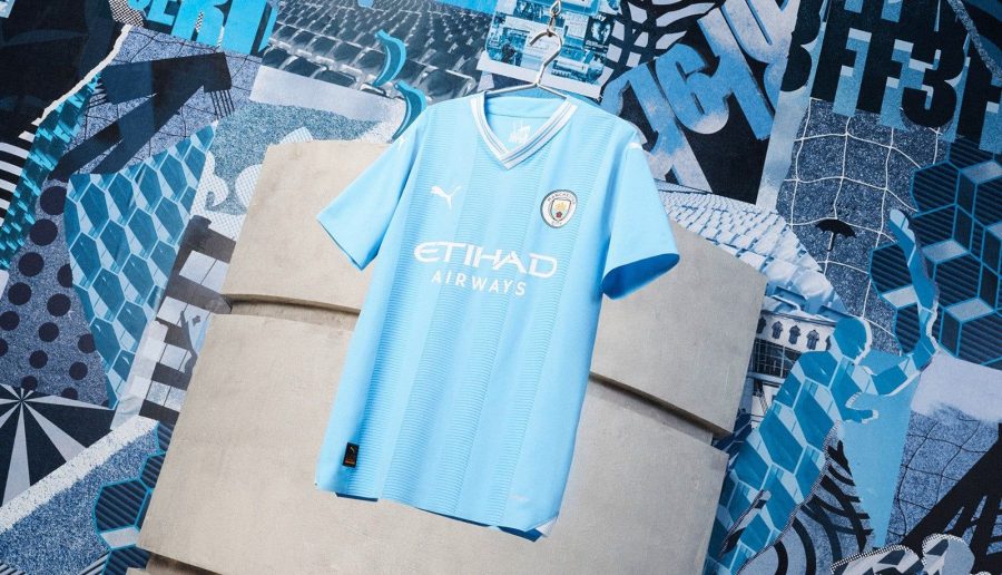 offizielles Manchester City Trikot Heim Premier League 2023 2024