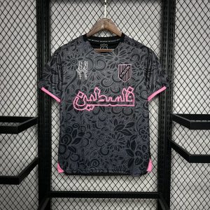 Palästina x Farrah Azam Schwarz Trikot 2024/2025