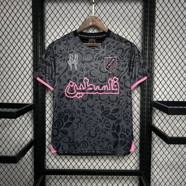 Palästina X Farrah Azam Trikot Schwarz 2024-2025