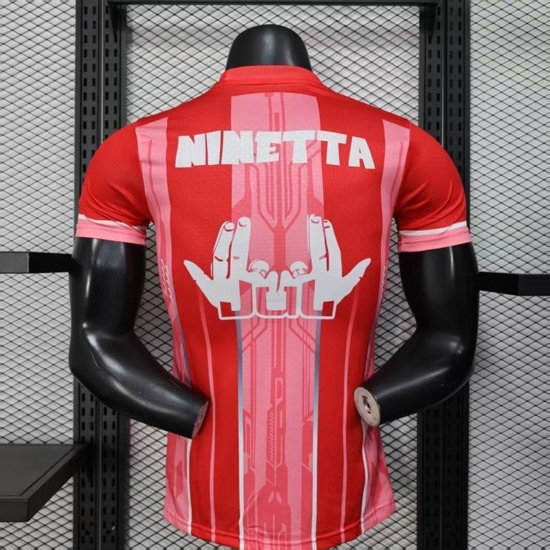 Rotes Olympique Marseille Trikot Jul Kollaboration Saison 2025/2026