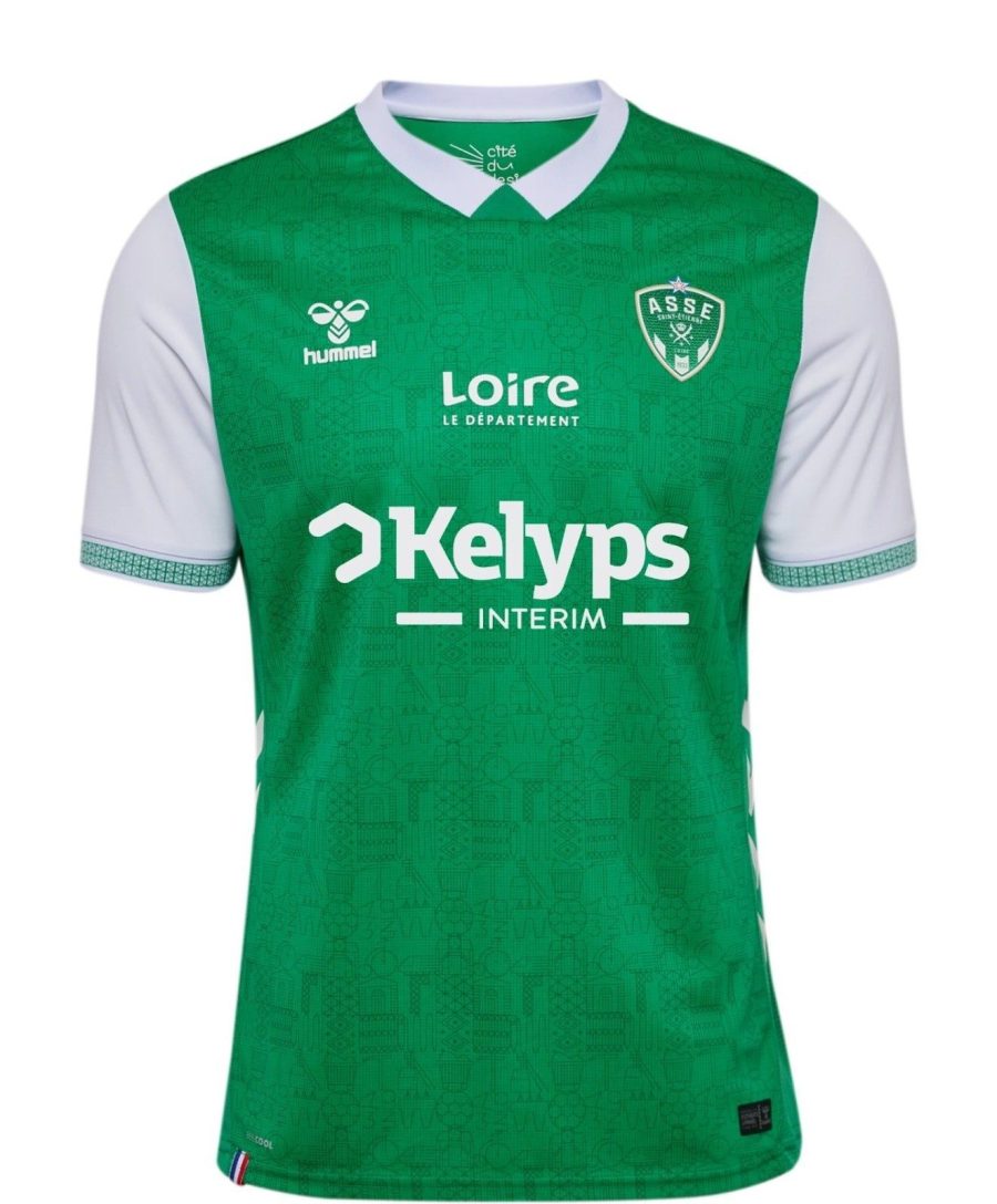 maillot-saint-etienne-domicile-20252026 Saint-Étienne Heimtrikot 2025/2026