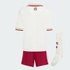 Auswärtstrikot Arsenal Kinder Saison 2025 2026 mit Shorts und Socken