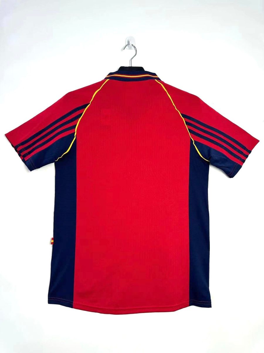 Vintage Spanien Nationalmannschaft Trikot Sammleredition Saison 1998