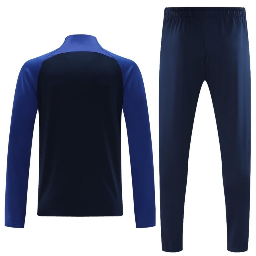Al Nassr Trainingsanzug blau Saison 2023 2024 Set Oberteil und Hose