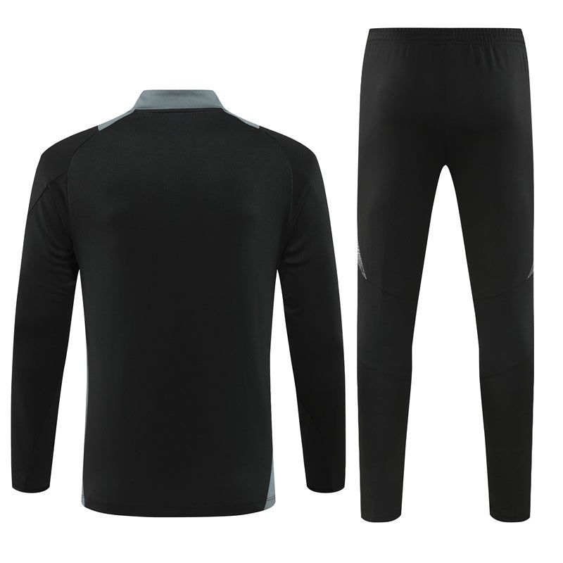 Algerien Trainingsanzug Saison 2024 2025 Oberteil und Hose sportlicher Stil
