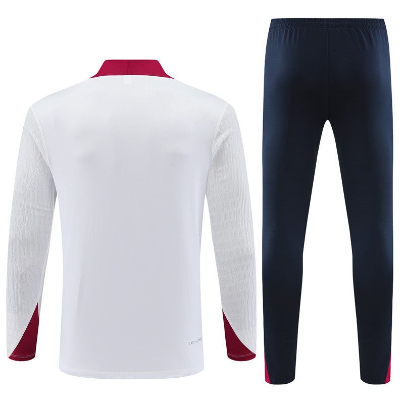 England 2024 2025 Trainingsanzug Oberteil und Hose Fußballkleidung