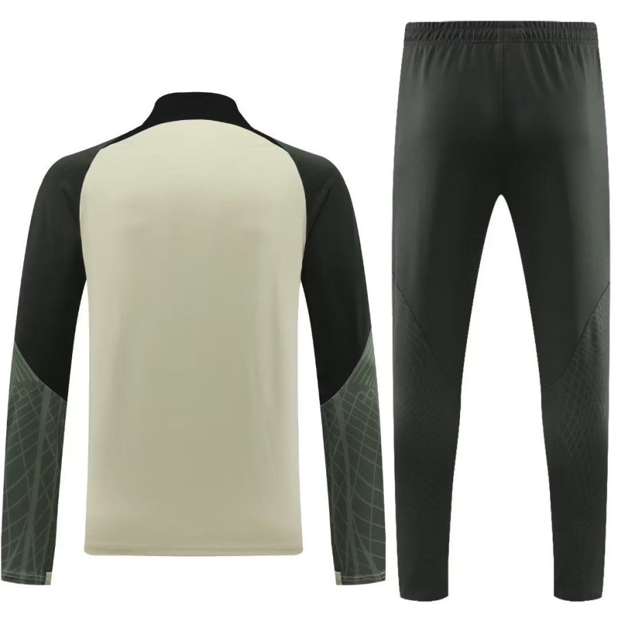 Weißer FC Barcelona Saison 2023 2024 Set Oberteil und Hose