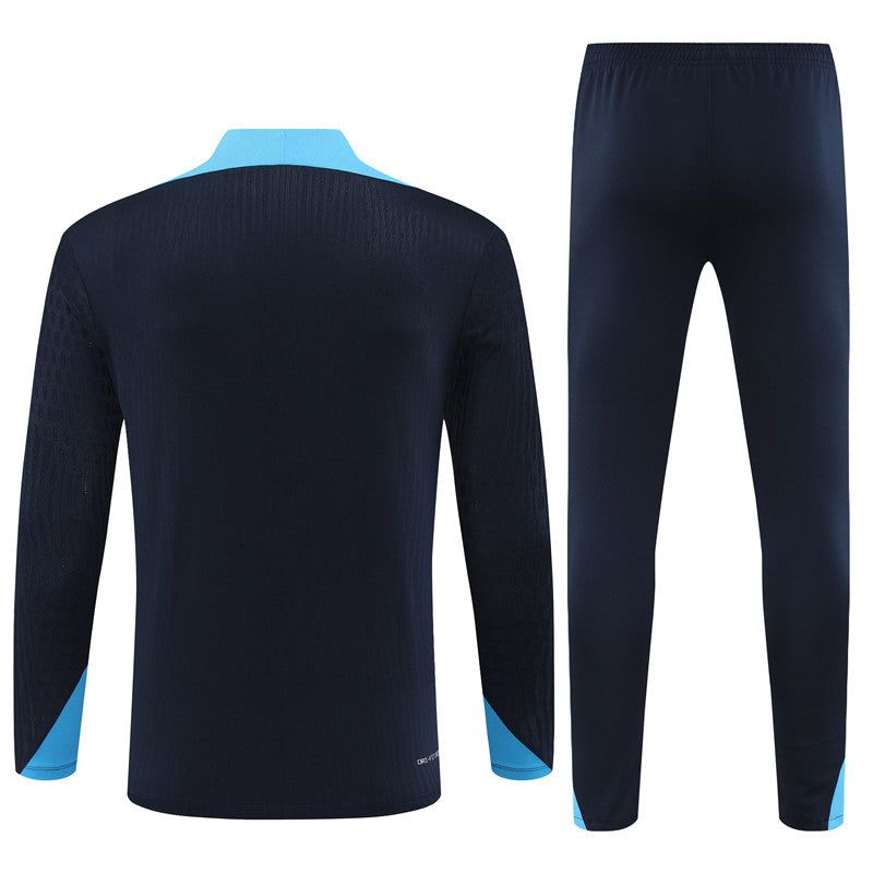 Chelsea FC Trainingsanzug Oberteil und Hose Saison 2024 2025 Sportkleidung