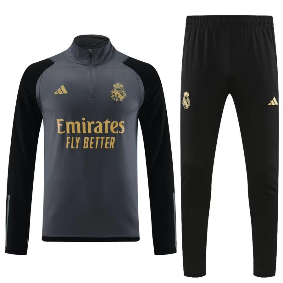 survetement-hautbas-real-madrid-gris-20232024 Trainingsanzug Real Madrid Grau 2023/2024
