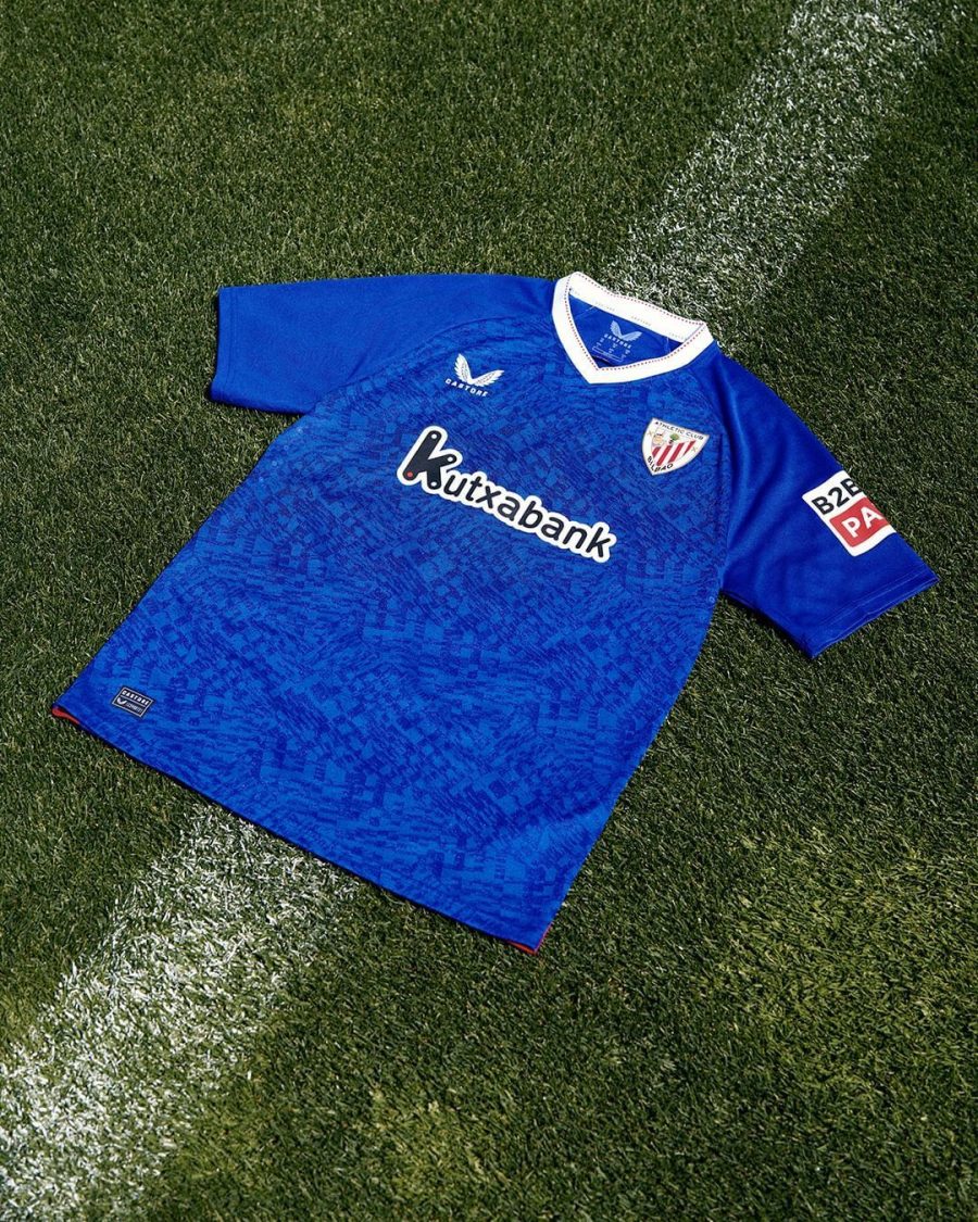 Athletic Club Bilbao Fußballtrikot rot-weißes Auswärtstrikot