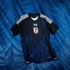 tenue-de-football-japon-domicile-2024-haut-supporter-bleu-marine Japan Fußballoutfit Heim 2024 Trikot Fan marineblau