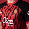 tenue-domicile-rcd-mallorca-rouge-et-noir-maillot-de-football-espagnol RCD Mallorca rot-schwarz Heimtrikot spanisches Fußballtrikot