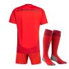 Kindertrikot Bayern München Heim Saison 2024/2025 Trikot und Shorts