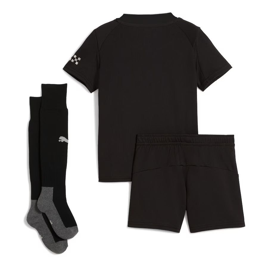 tenue-enfant-manchester-city-exterieur-saison-2025-2026-maillot-et-short Manchester City Auswärtstrikot Kinder Saison 2025 2026 Trikot und Shorts