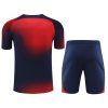 tenue-entrainement-paris-saint-germain-rouge-et-bleu-saison-2023-2024 Paris Saint Germain Training rot-blau Saison 2023 2024