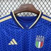 Offizielles Italien azurblaues Trikot mit Verbandsabzeichen