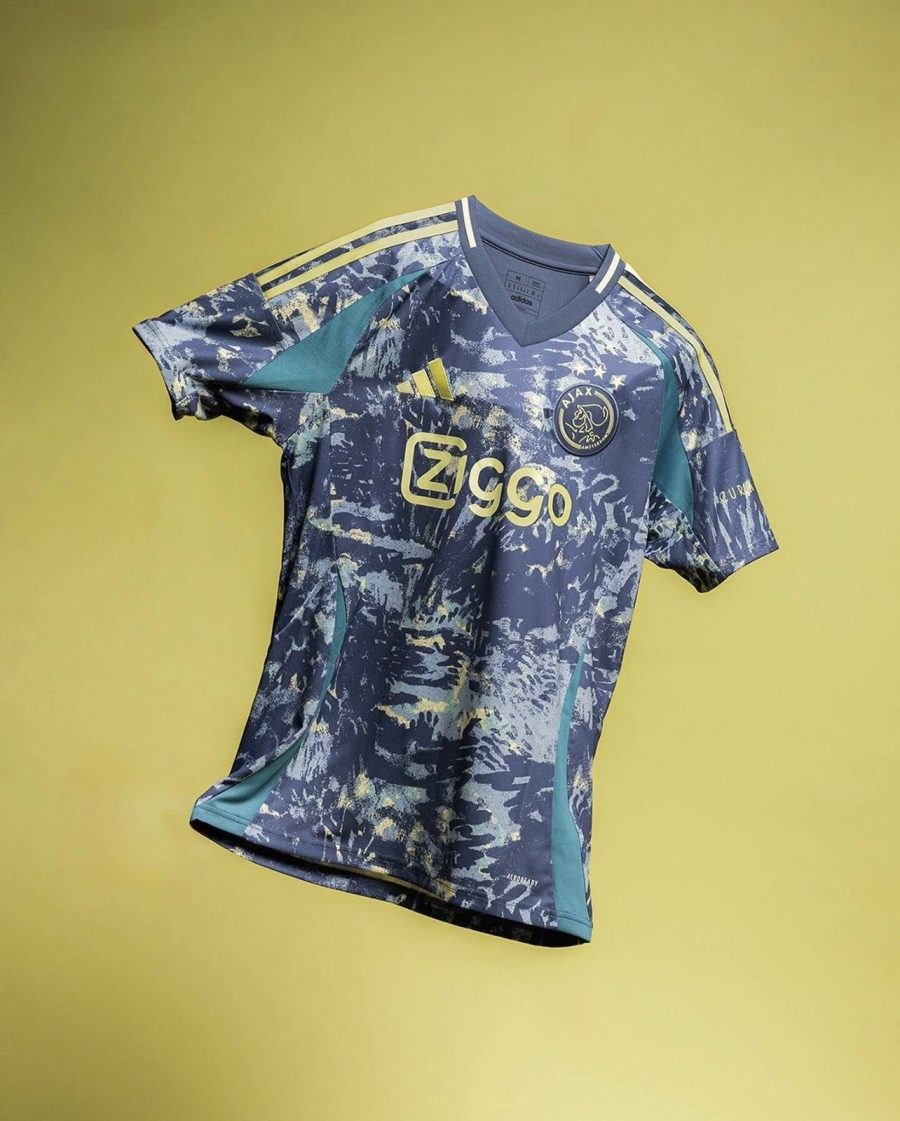 Fußballshirt Ajax Amsterdam Auswärts 2024 2025 für Fans