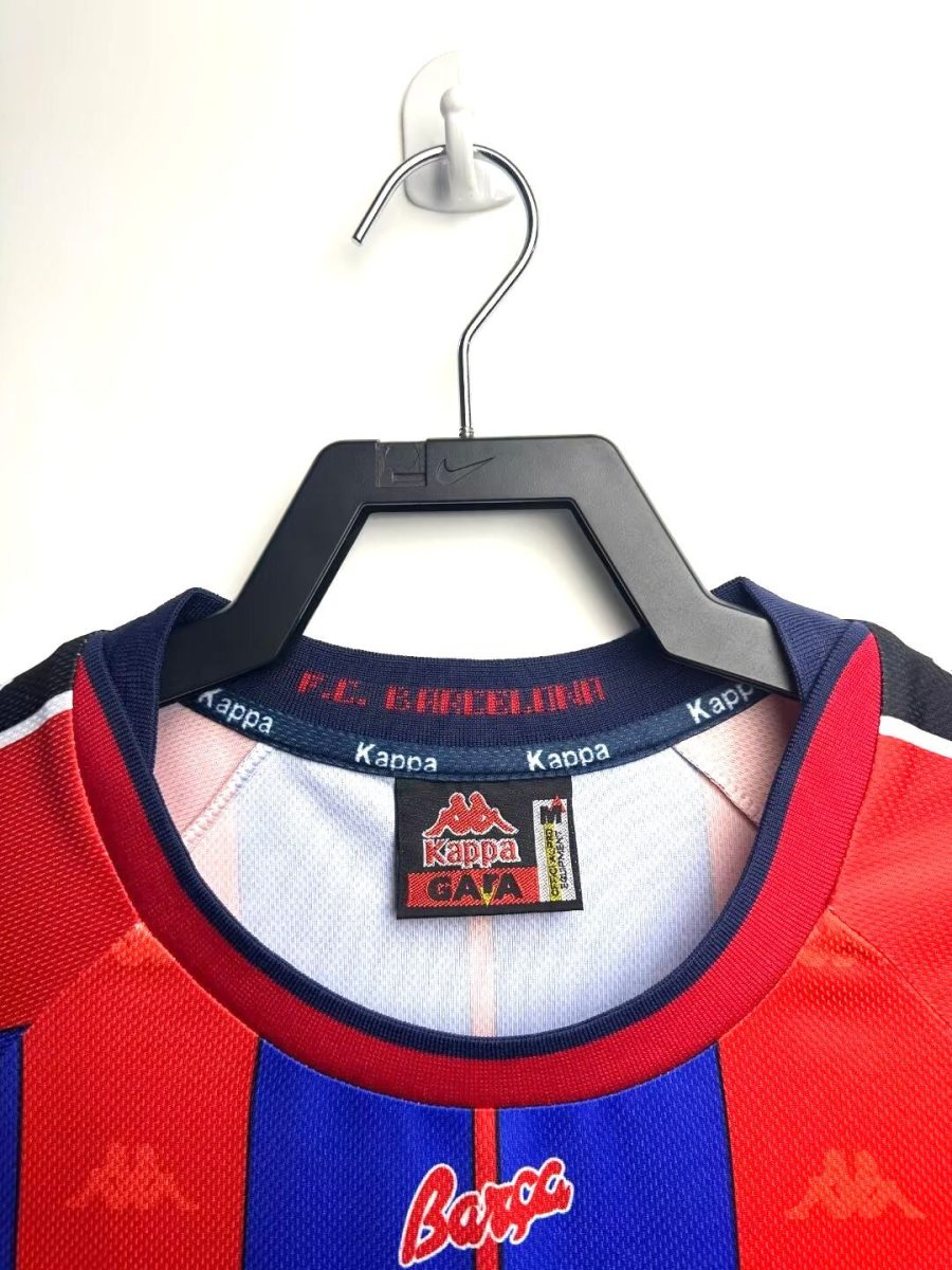 Offizielles Barça-Trikot Vintage 90er Jahre Farben Blaugrana