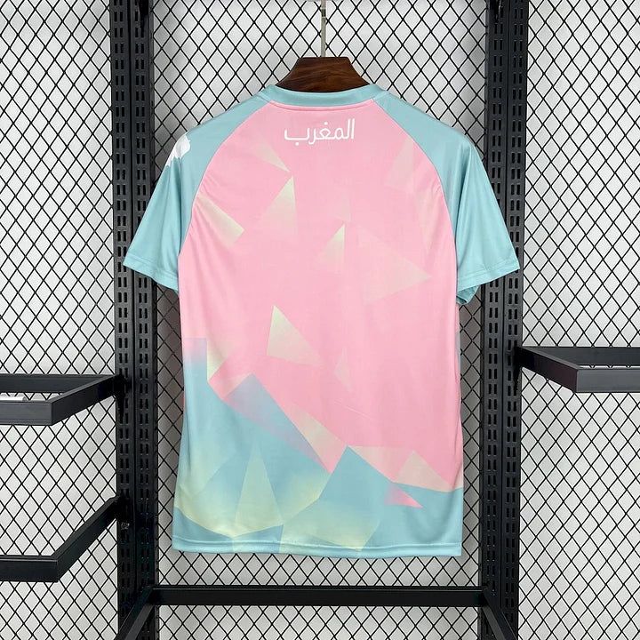 tunique-officielle-equipe-du-maroc-rouge-et-verte-collection-2025 Offizielles Trikot Team Marokko rot und grün Kollektion 2025