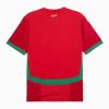 Offizielles Trikot marokkanische Fußballnationalmannschaft Heimversion kurze Ärmel mit Wappen