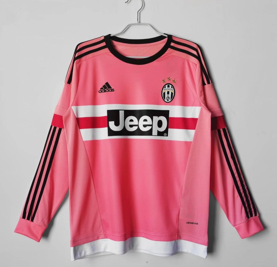 Juventus Auswärtstrikot 2015/16 Langarm