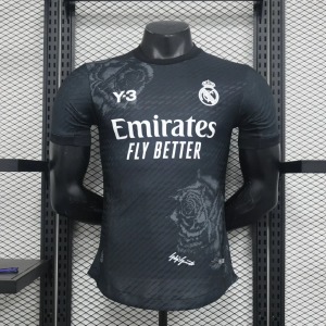 Real Madrid Y3 Trikot Schwarz 2024-2025
