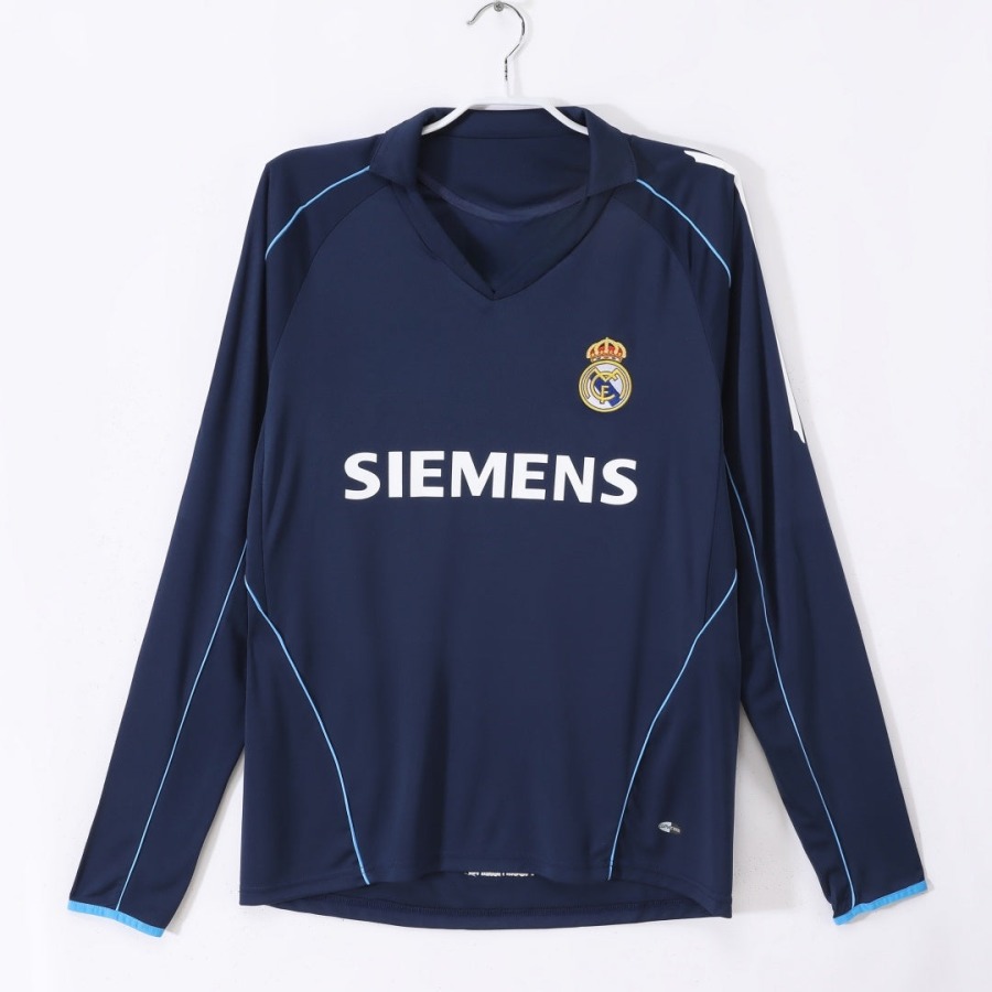 Real Madrid Auswärtstrikot 2005-2006 Langarm