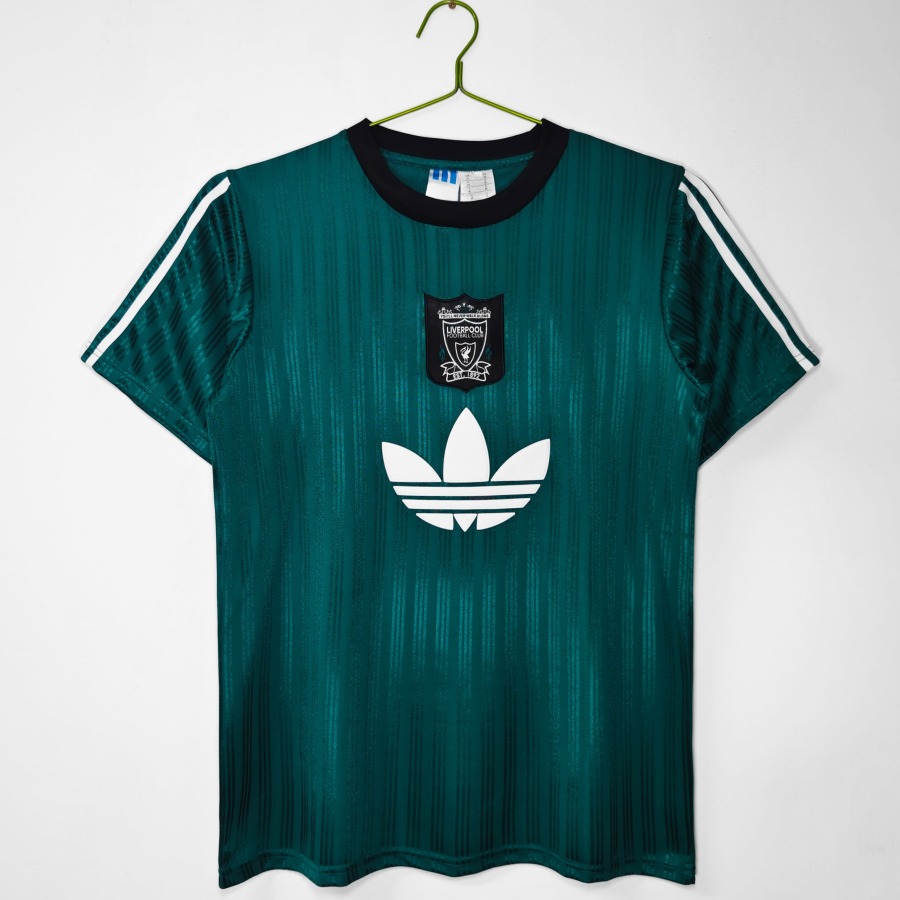 Liverpool Retro 1995 Trikot Grün Collector