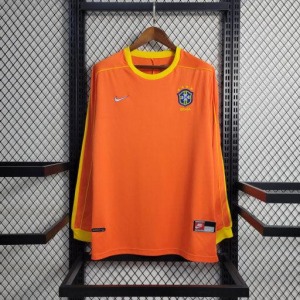 Brasilien Torwart Trikot Langarm 1998