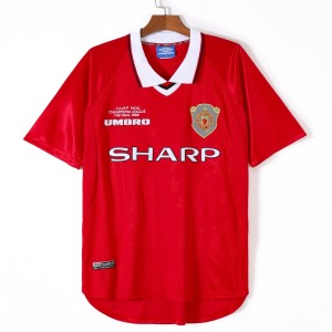 Manchester United Heimtrikot Retro 1999-2000