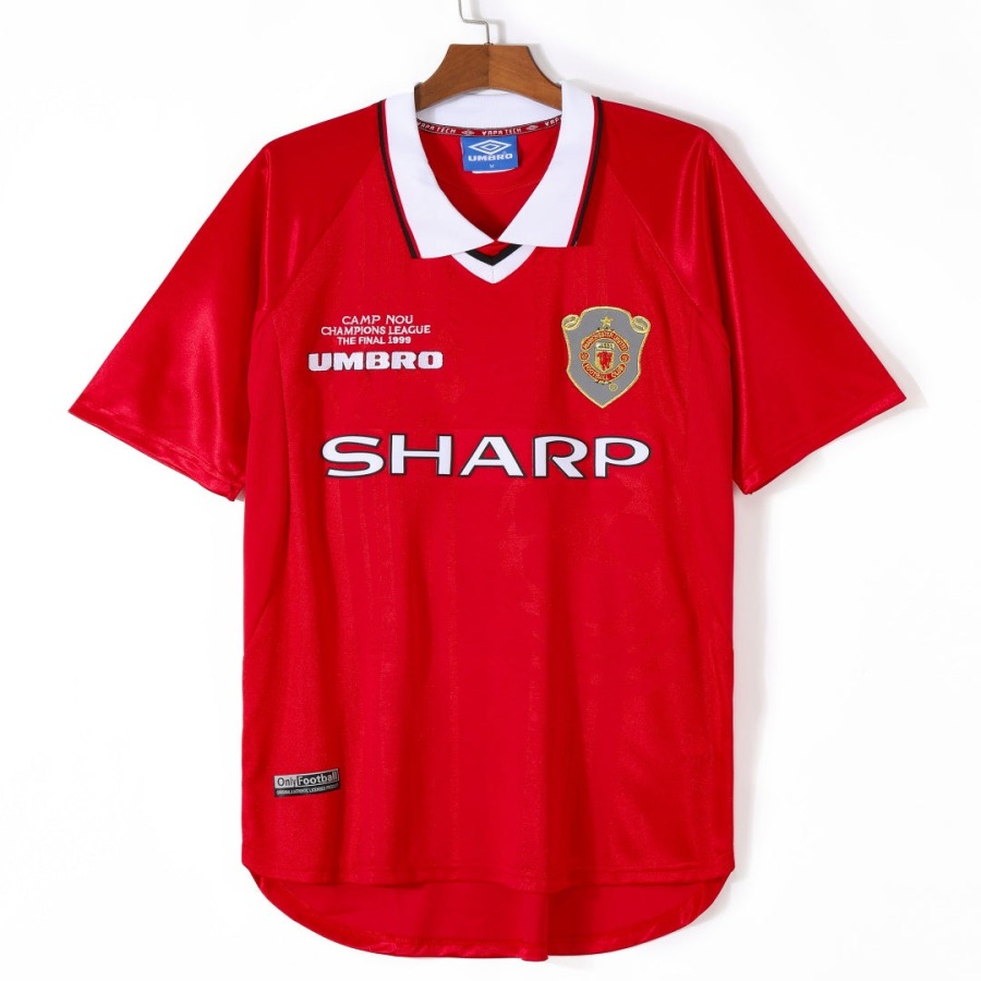 Manchester United Heimtrikot Retro 1999-2000