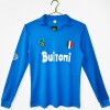 Neapel Heimtrikot 1987-1988 Langarm Retro