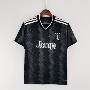 Juventus Auswärtstrikot 2022-2023 Schwarz