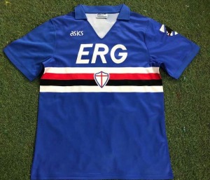 Sampdoria Heimtrikot 1990/91