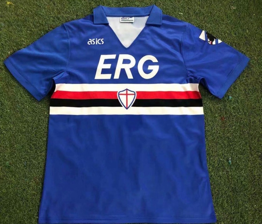 Sampdoria Heimtrikot 1990/91